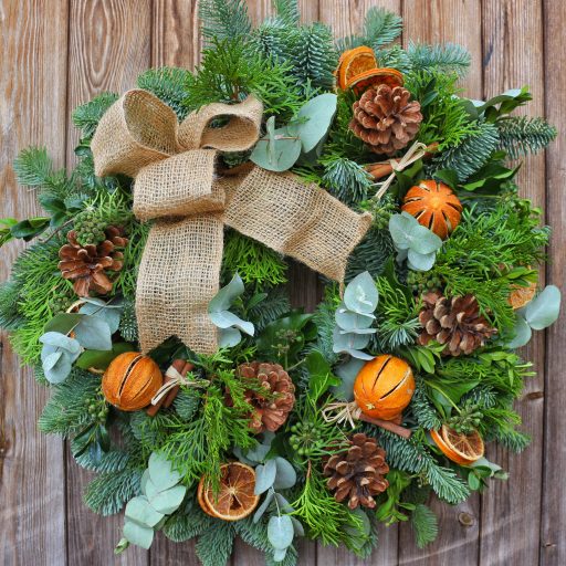 DIY Christmas Oasis Wreath Kit