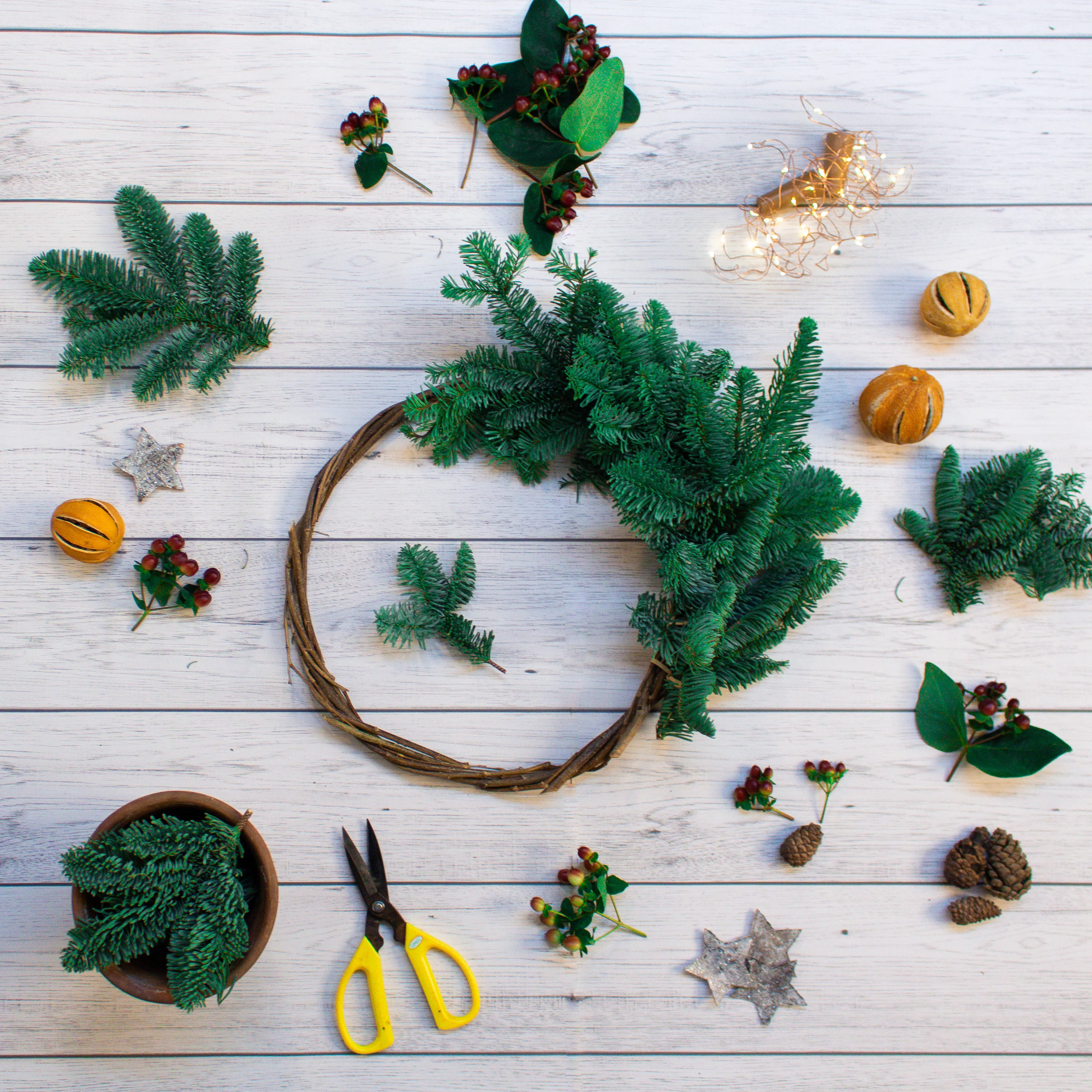 DIY Eco Christmas Wreath Kit

Workshop